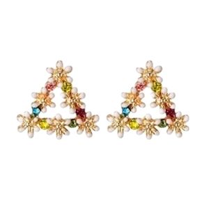 COPY - NEW Boho Style Flower Stud Earrings